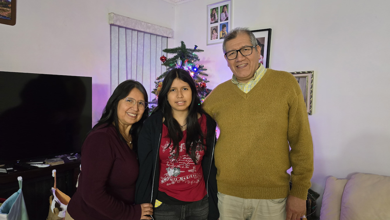 Edwin and Magdeline Quispe